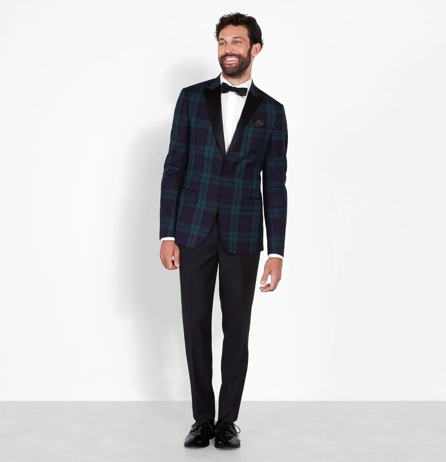 The Black Tux Suits & Tuxedos | Suits & Tuxedos*Black & Tartan Tuxedo