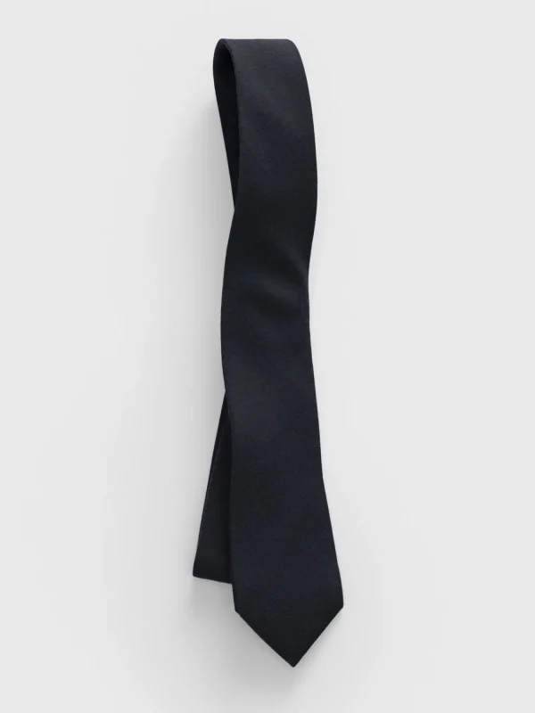 The Black Tux Neckwear*Black Cotton Necktie