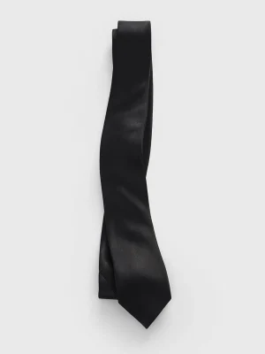 The Black Tux Neckwear*Black Satin Necktie