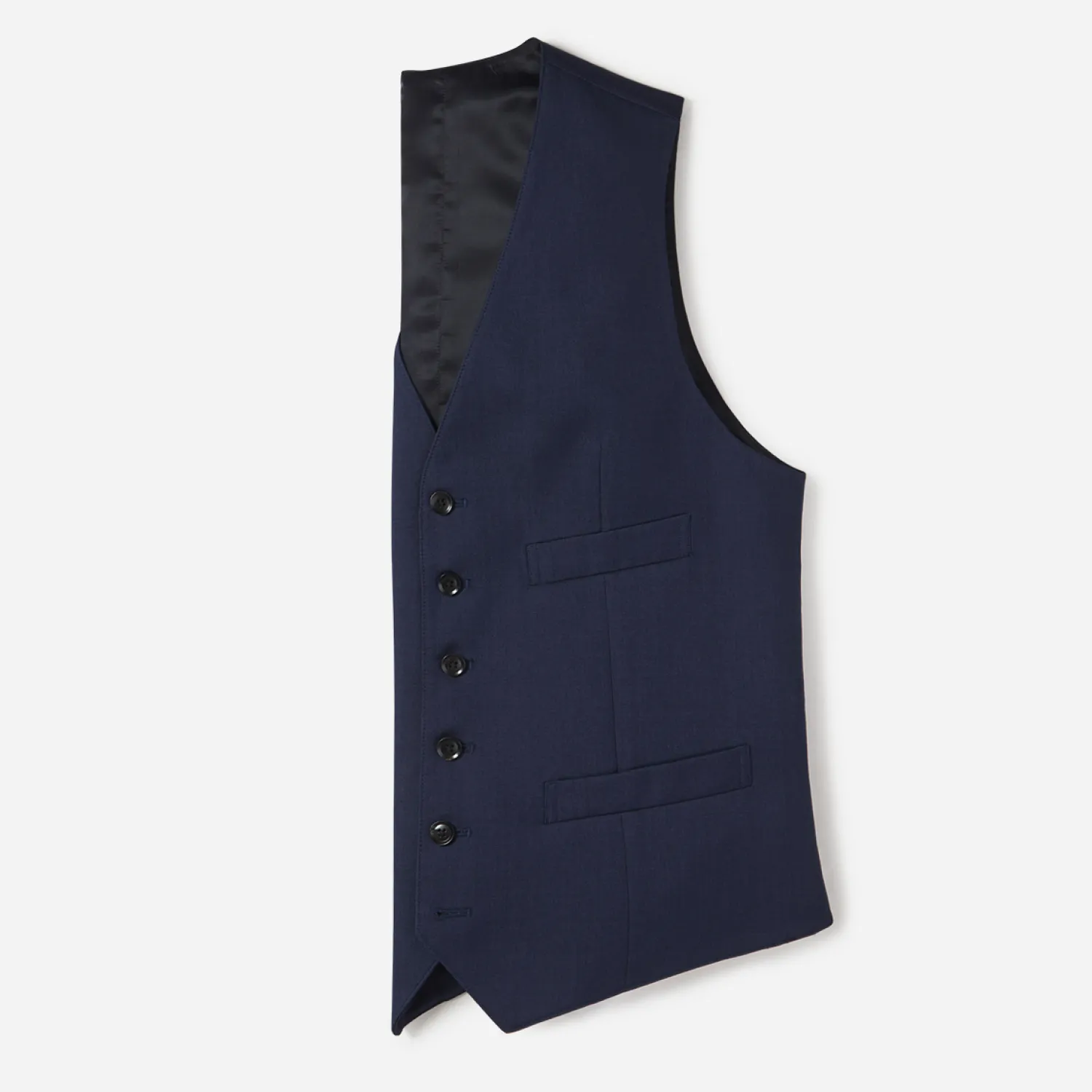 The Black Tux Vests*Blue Suit Vest