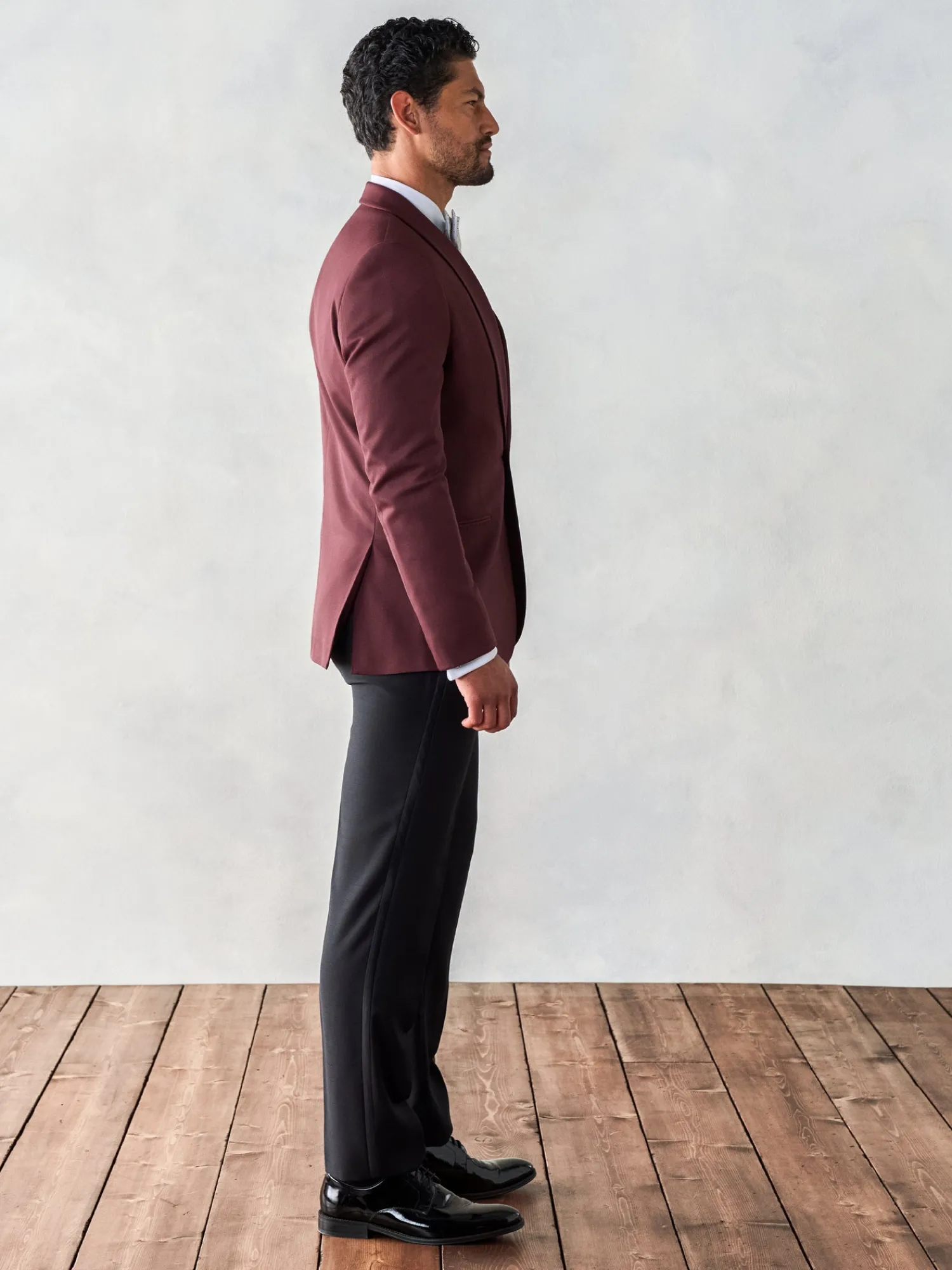 The Black Tux Suits & Tuxedos | Suits & Tuxedos*Burgundy Shawl Jacket Tuxedo
