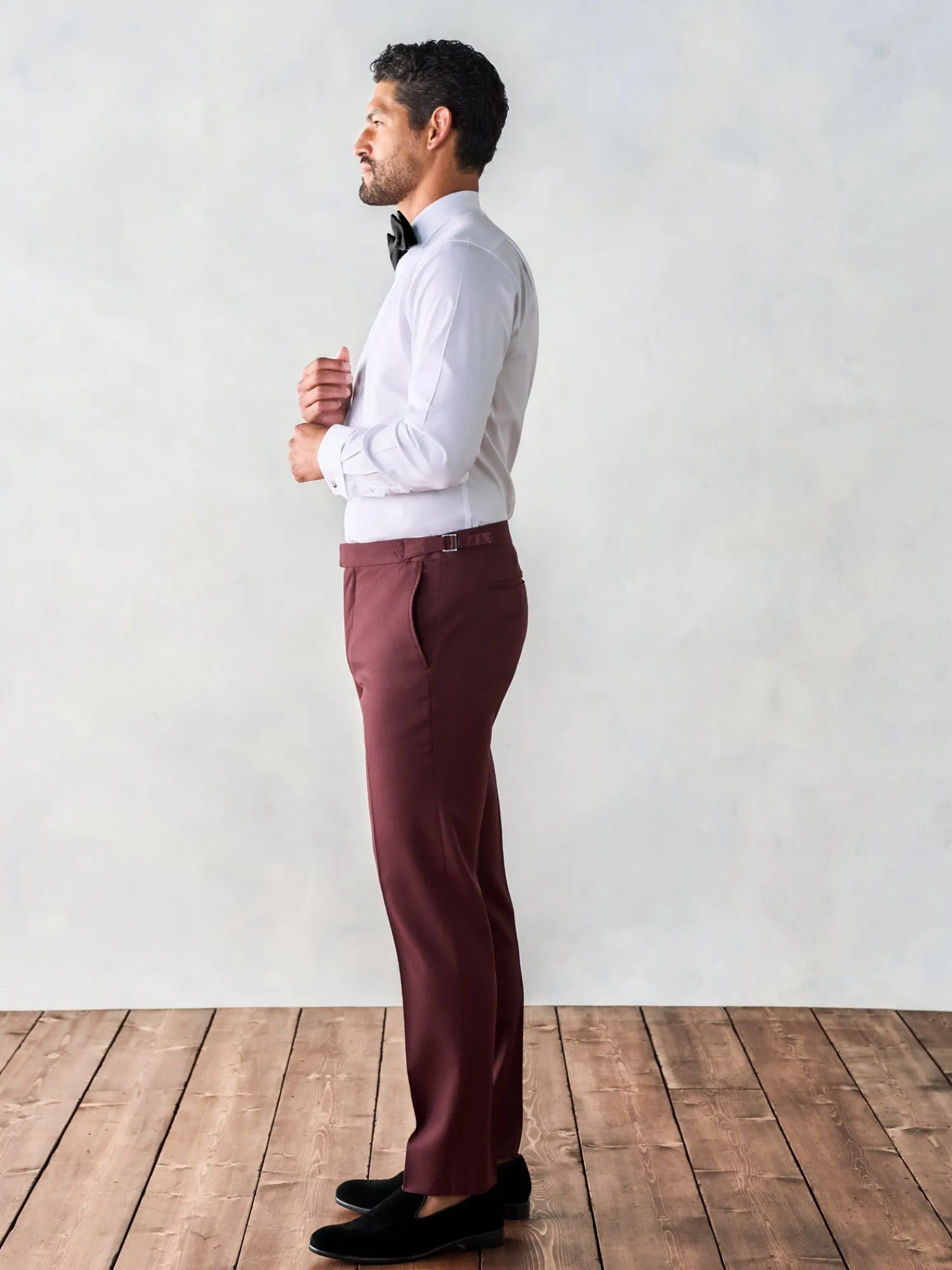 The Black Tux Suits & Tuxedos | Suits & Tuxedos*Burgundy Shawl Tuxedo