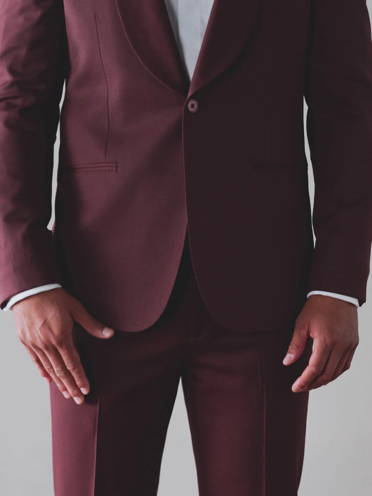 The Black Tux Suits & Tuxedos | Suits & Tuxedos*Burgundy Shawl Tuxedo