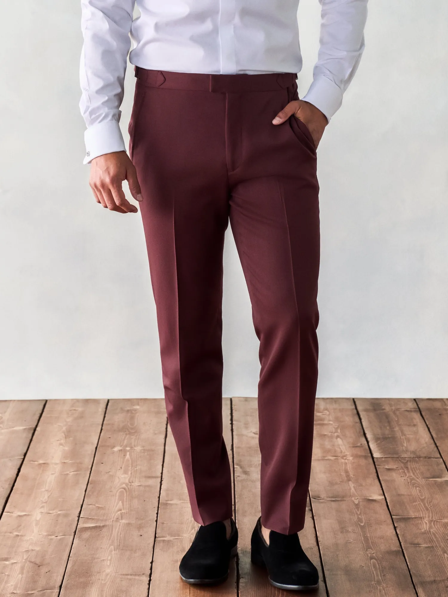 The Black Tux Suits & Tuxedos | Suits & Tuxedos*Burgundy Shawl Tuxedo
