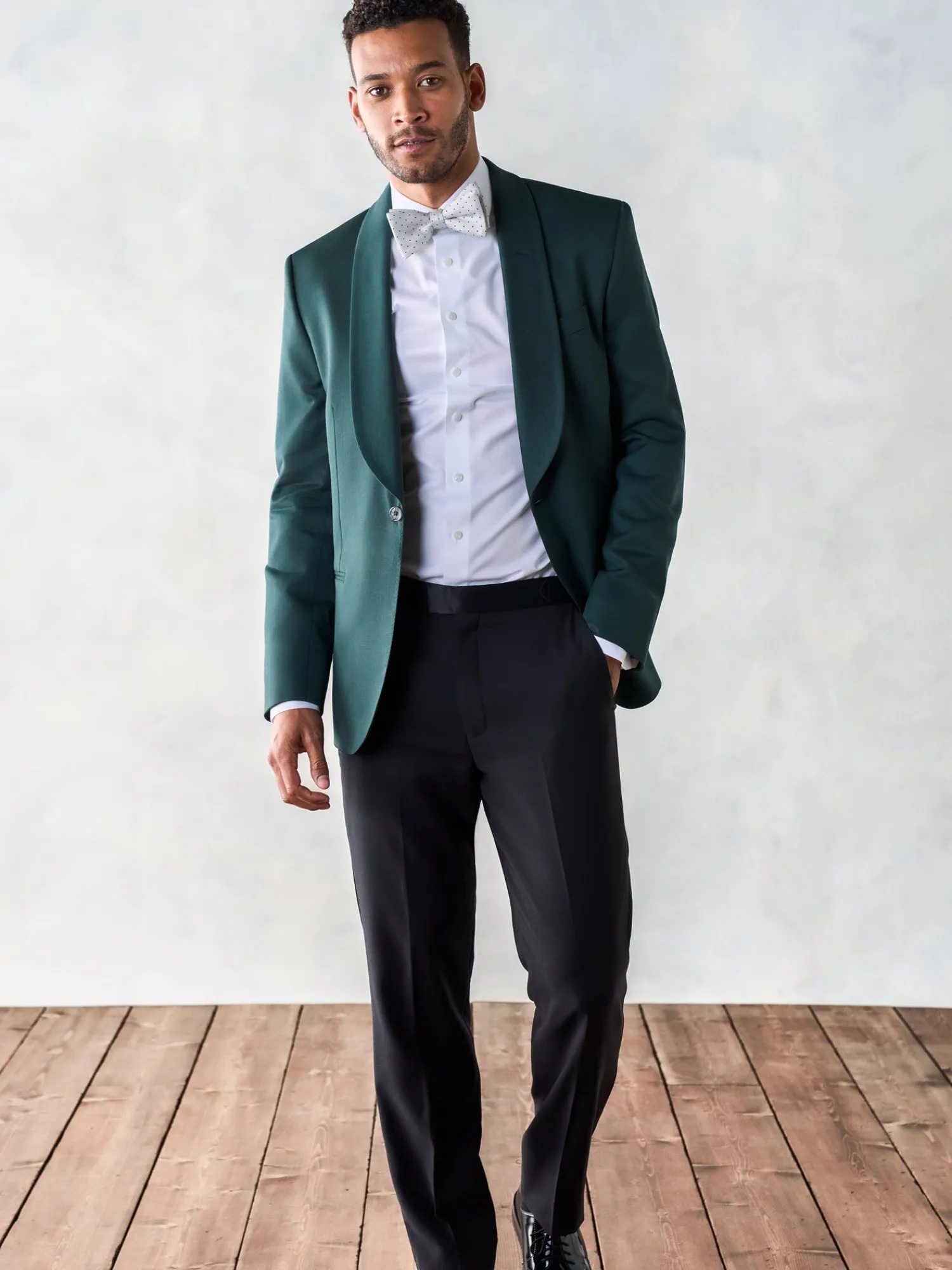 The Black Tux Suits & Tuxedos | Suits & Tuxedos*Emerald Shawl Jacket Tuxedo