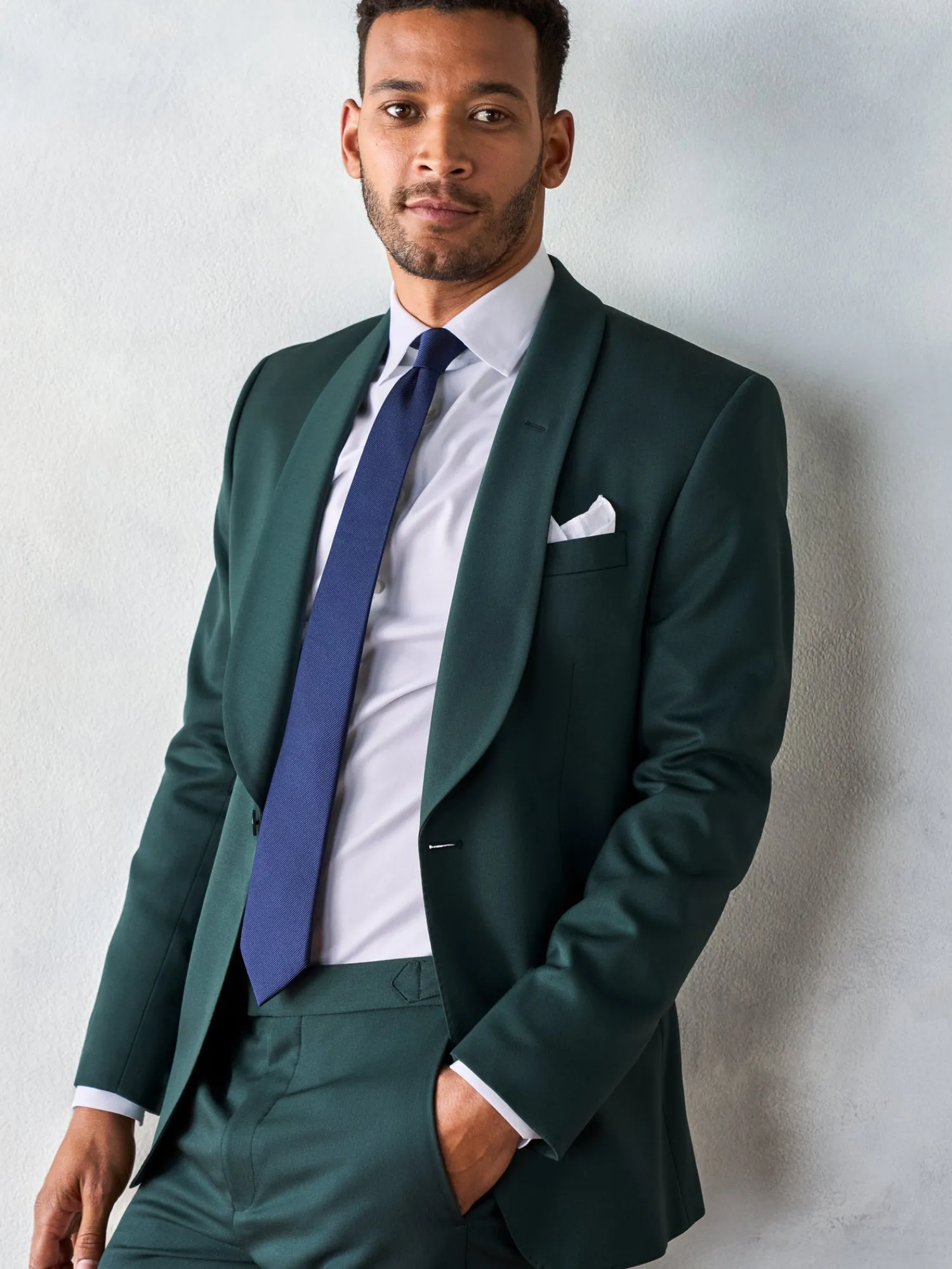 The Black Tux Suits & Tuxedos | Suits & Tuxedos*Emerald Shawl Jacket Tuxedo