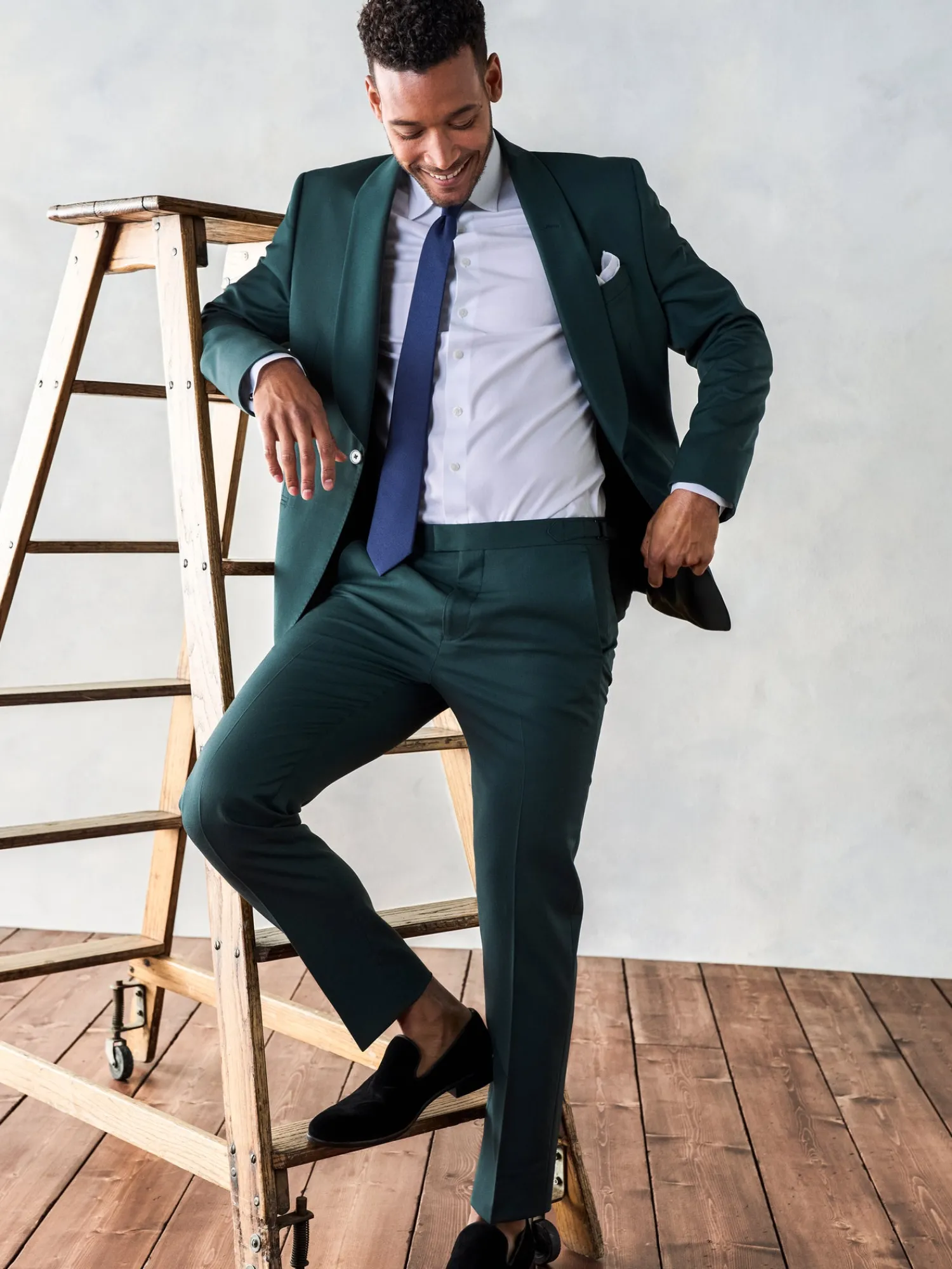The Black Tux Suits & Tuxedos | Suits & Tuxedos*Emerald Shawl Jacket Tuxedo