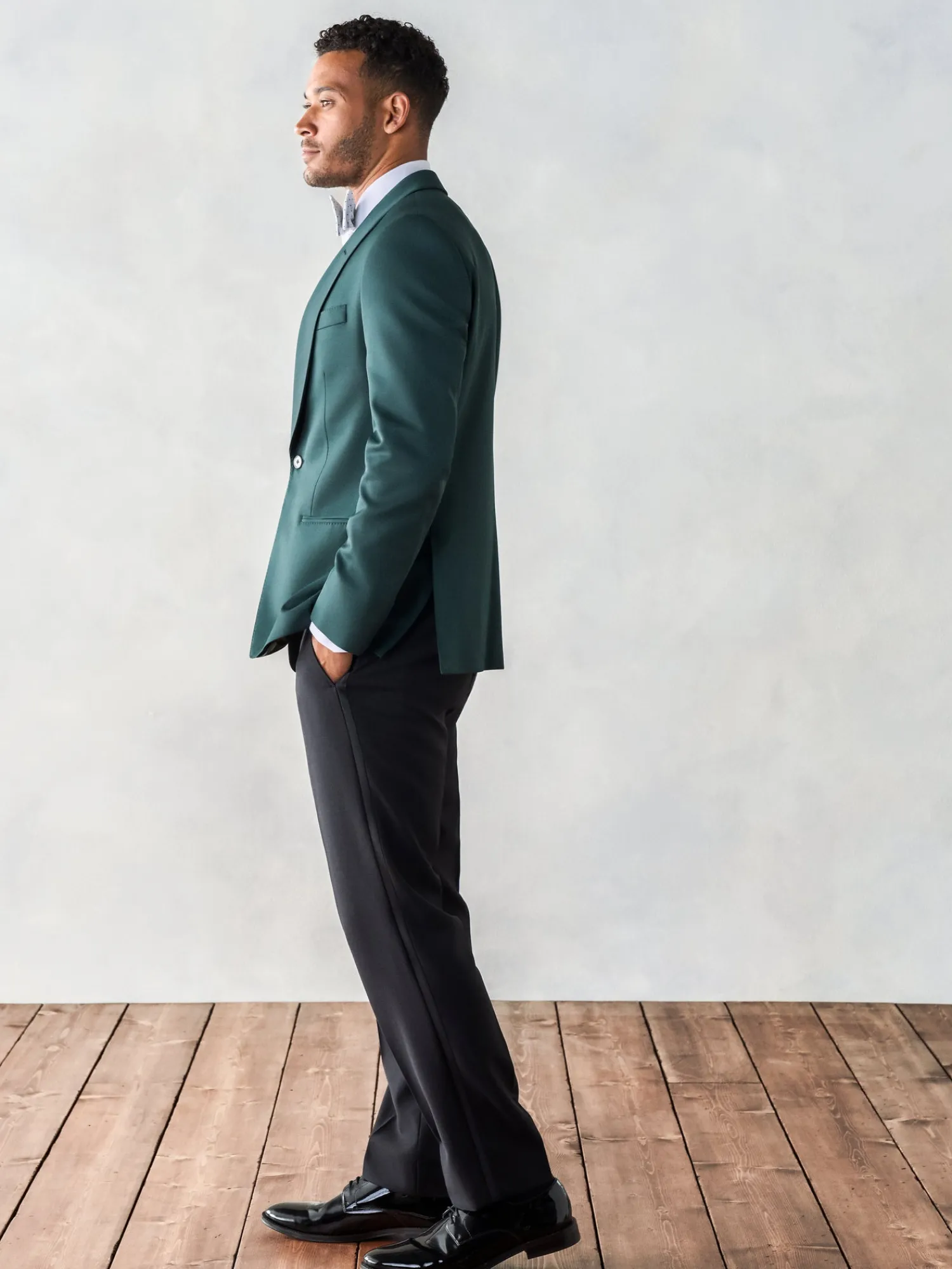 The Black Tux Suits & Tuxedos | Suits & Tuxedos*Emerald Shawl Jacket Tuxedo