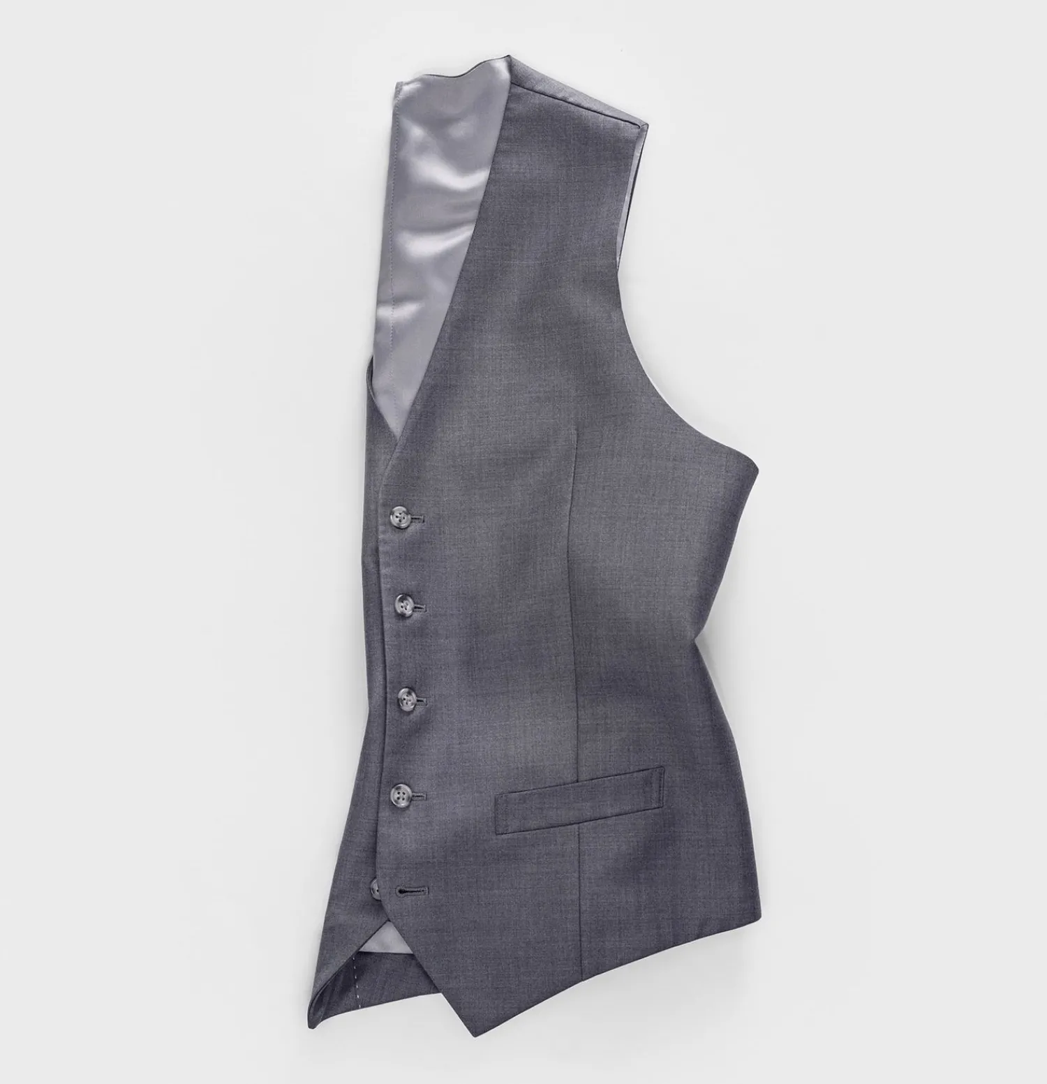 The Black Tux Vests*Grey Suit Vest