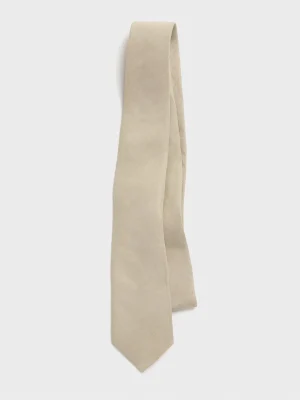 The Black Tux Neckwear*Khaki Linen Necktie