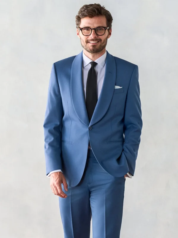 The Black Tux Suits & Tuxedos | Suits & Tuxedos*Lake Blue Shawl Tuxedo