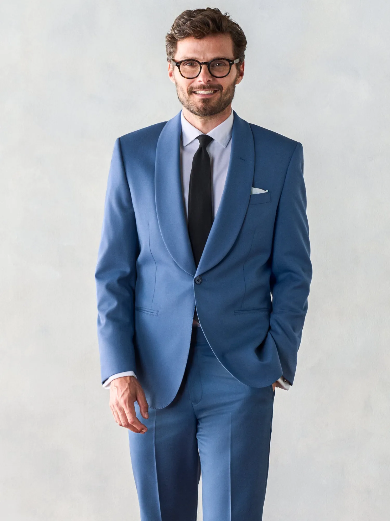 The Black Tux Suits & Tuxedos | Suits & Tuxedos*Lake Blue Shawl Tuxedo