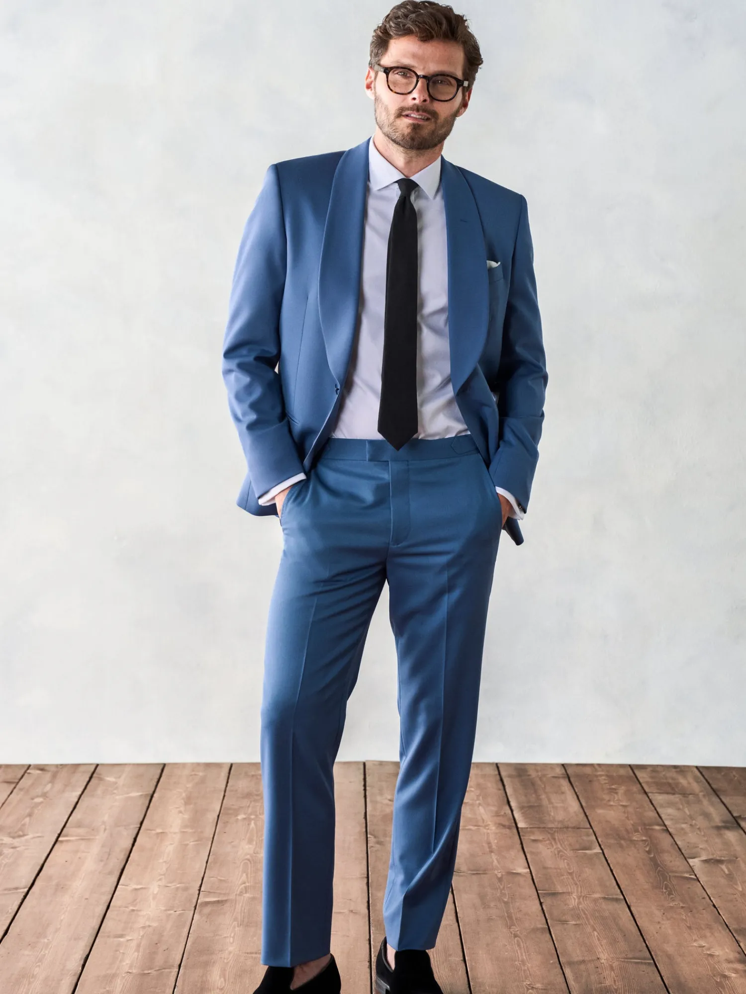 The Black Tux Suits & Tuxedos | Suits & Tuxedos*Lake Blue Shawl Tuxedo