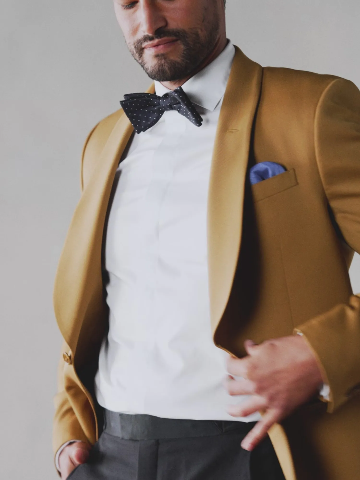 The Black Tux Suits & Tuxedos | Suits & Tuxedos*Marigold Shawl Jacket Tuxedo