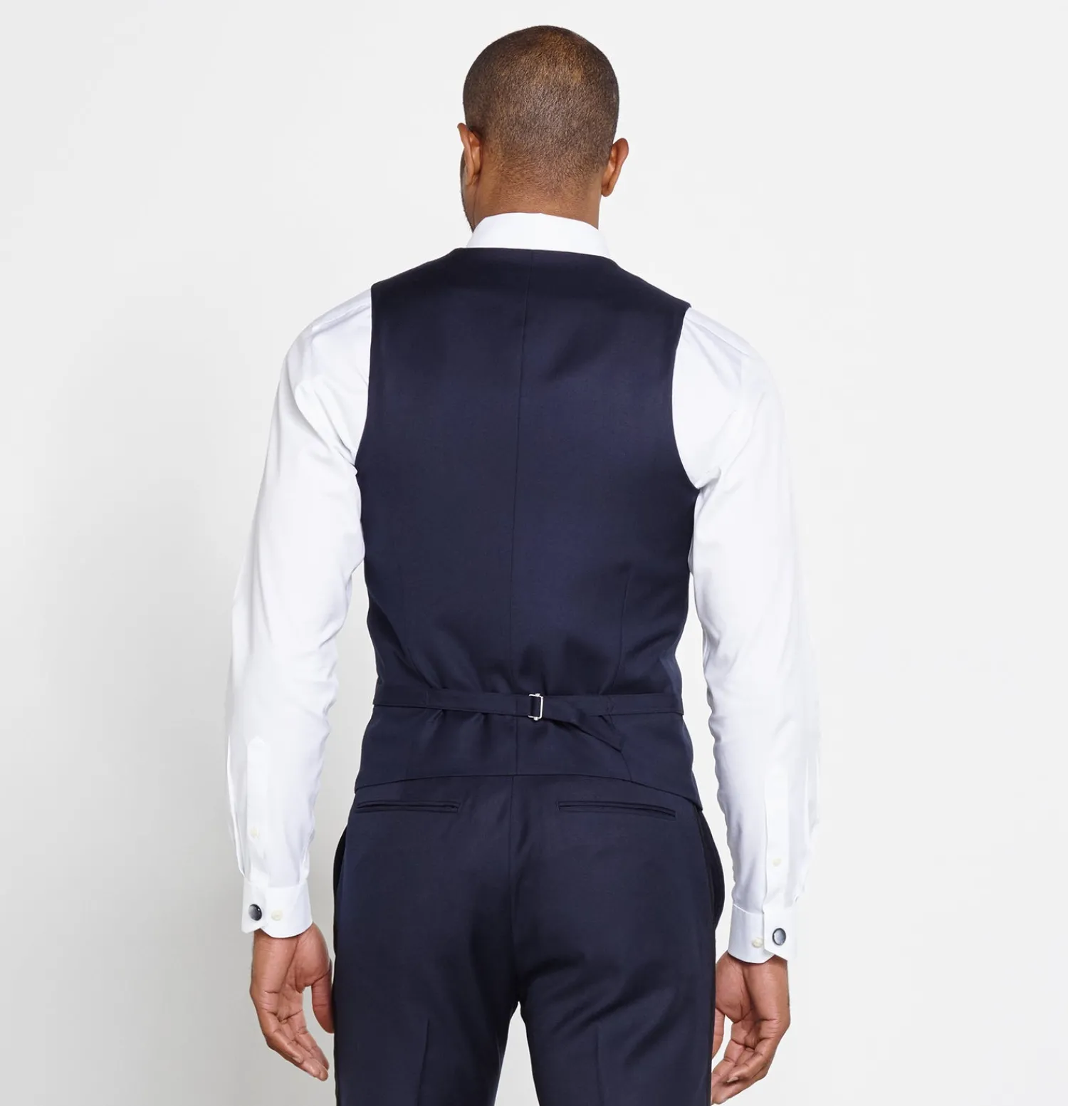 The Black Tux Vests*Midnight Blue Tuxedo Vest