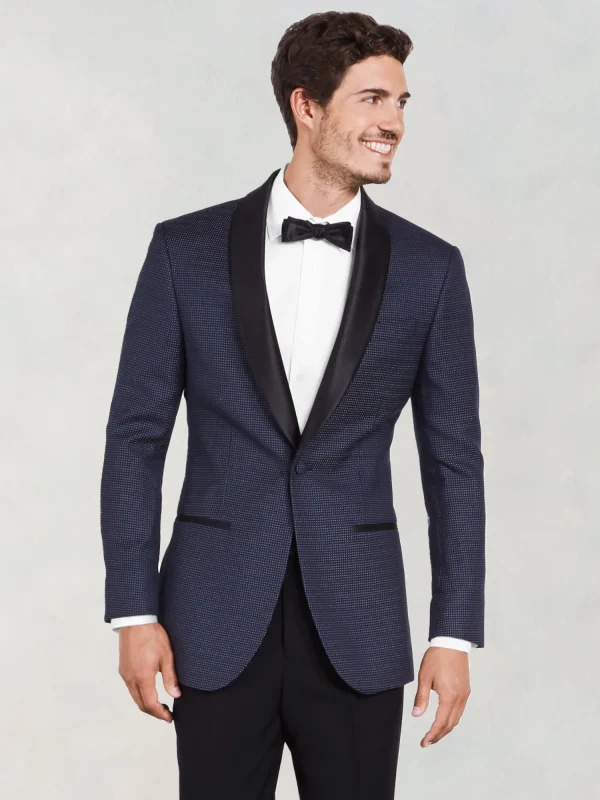 The Black Tux Suits & Tuxedos | Suits & Tuxedos*Midnight Pin Dot Tuxedo