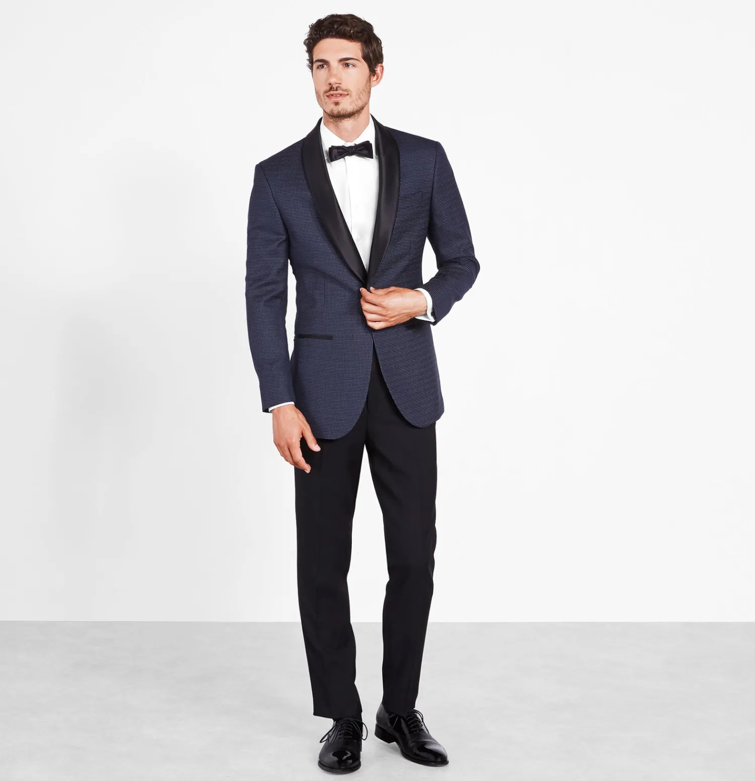 The Black Tux Suits & Tuxedos | Suits & Tuxedos*Midnight Pin Dot Tuxedo
