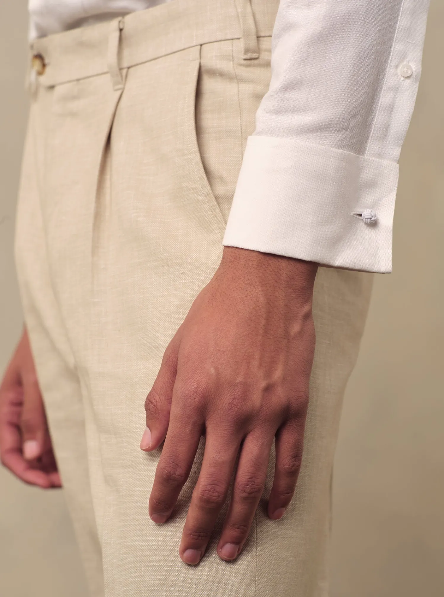 The Black Tux Suits & Tuxedos | Suits & Tuxedos*Mojave Tan Linen Suit