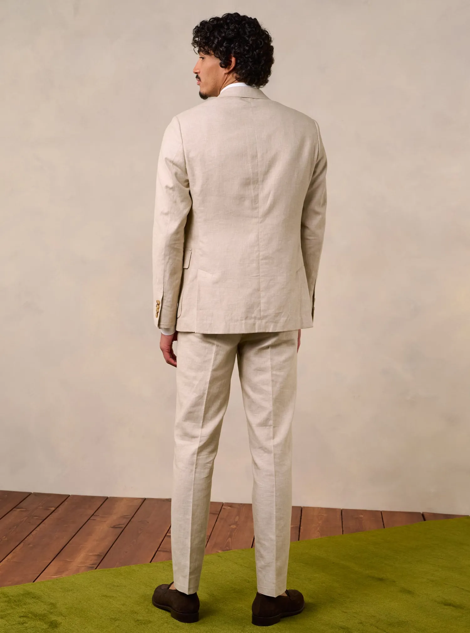 The Black Tux Suits & Tuxedos | Suits & Tuxedos*Mojave Tan Linen Suit