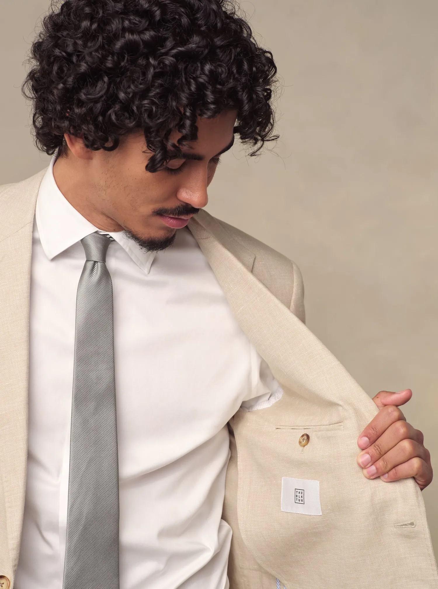 The Black Tux Suits & Tuxedos | Suits & Tuxedos*Mojave Tan Linen Suit