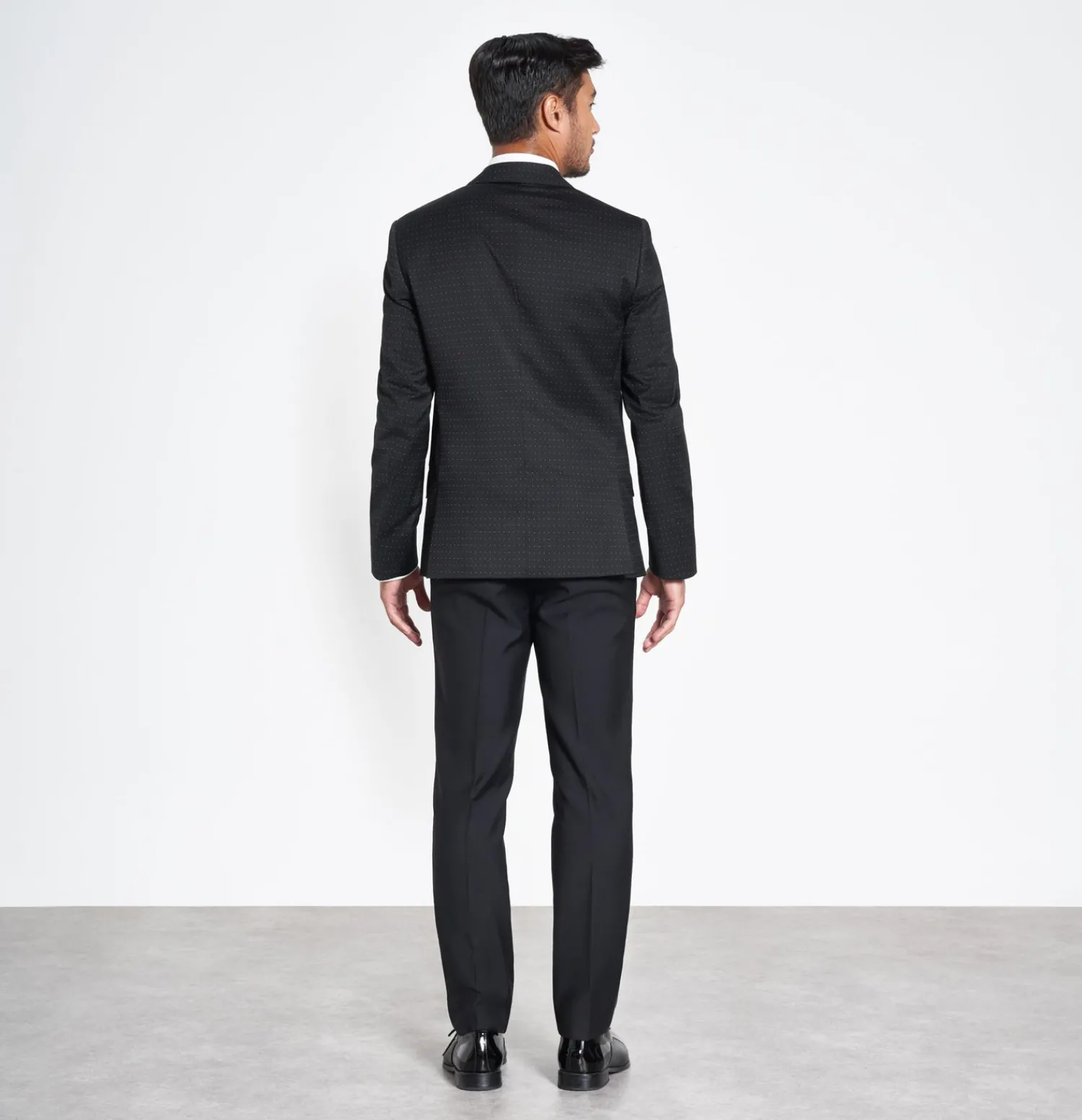 The Black Tux Suits & Tuxedos | Suits & Tuxedos*Onyx Dot Peak Lapel Tuxedo