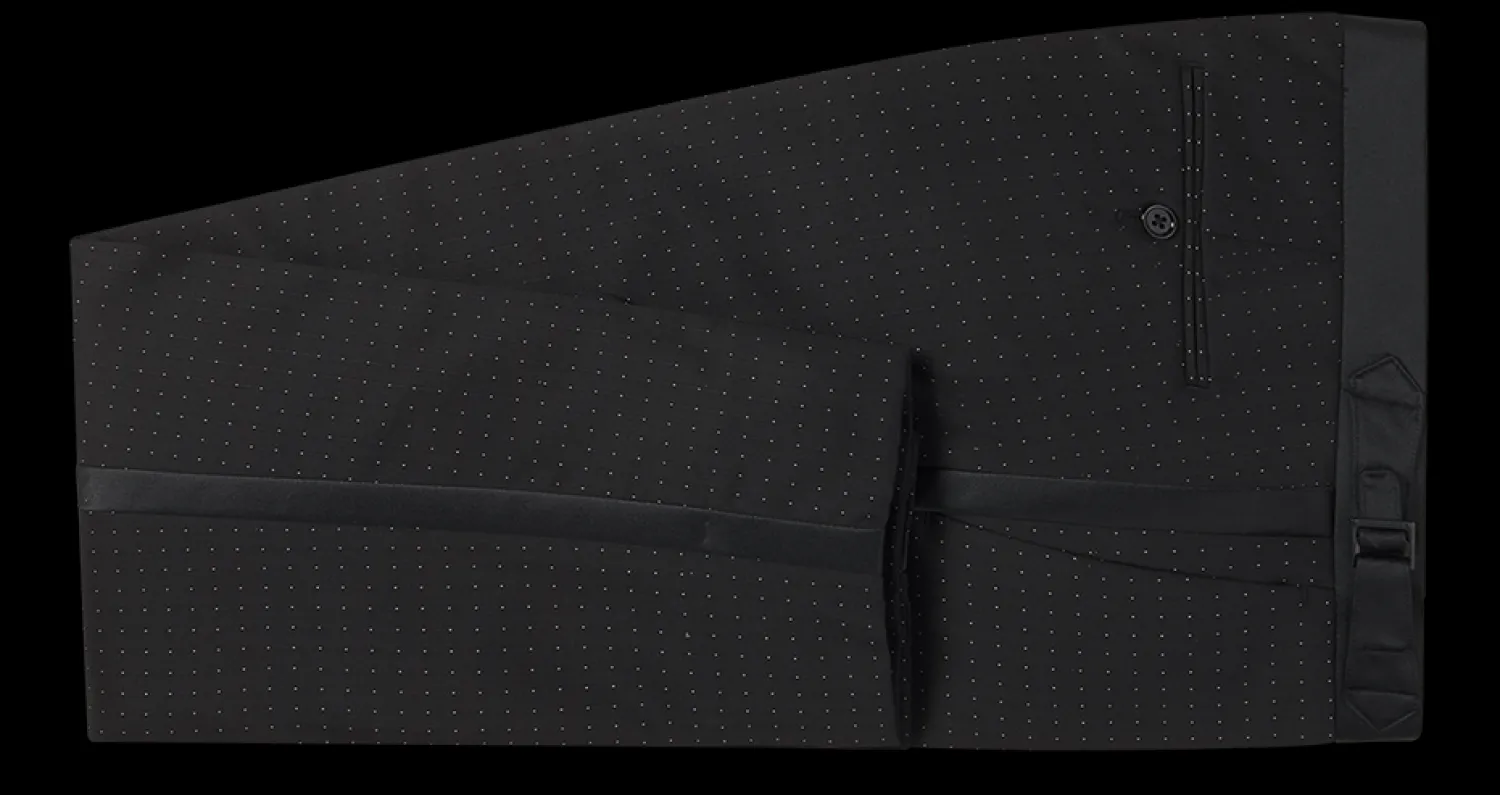 The Black Tux Suits & Tuxedos | Suits & Tuxedos*Onyx Dot Peak Lapel Tuxedo