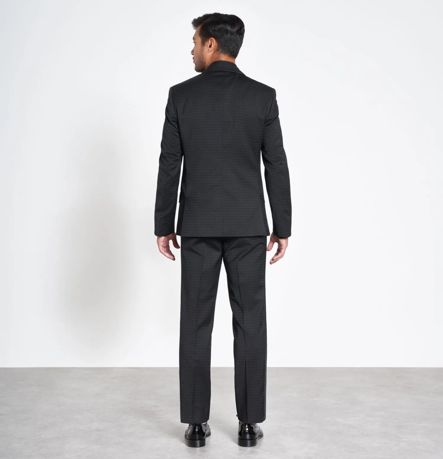 The Black Tux Suits & Tuxedos | Suits & Tuxedos*Onyx Dot Peak Lapel Tuxedo
