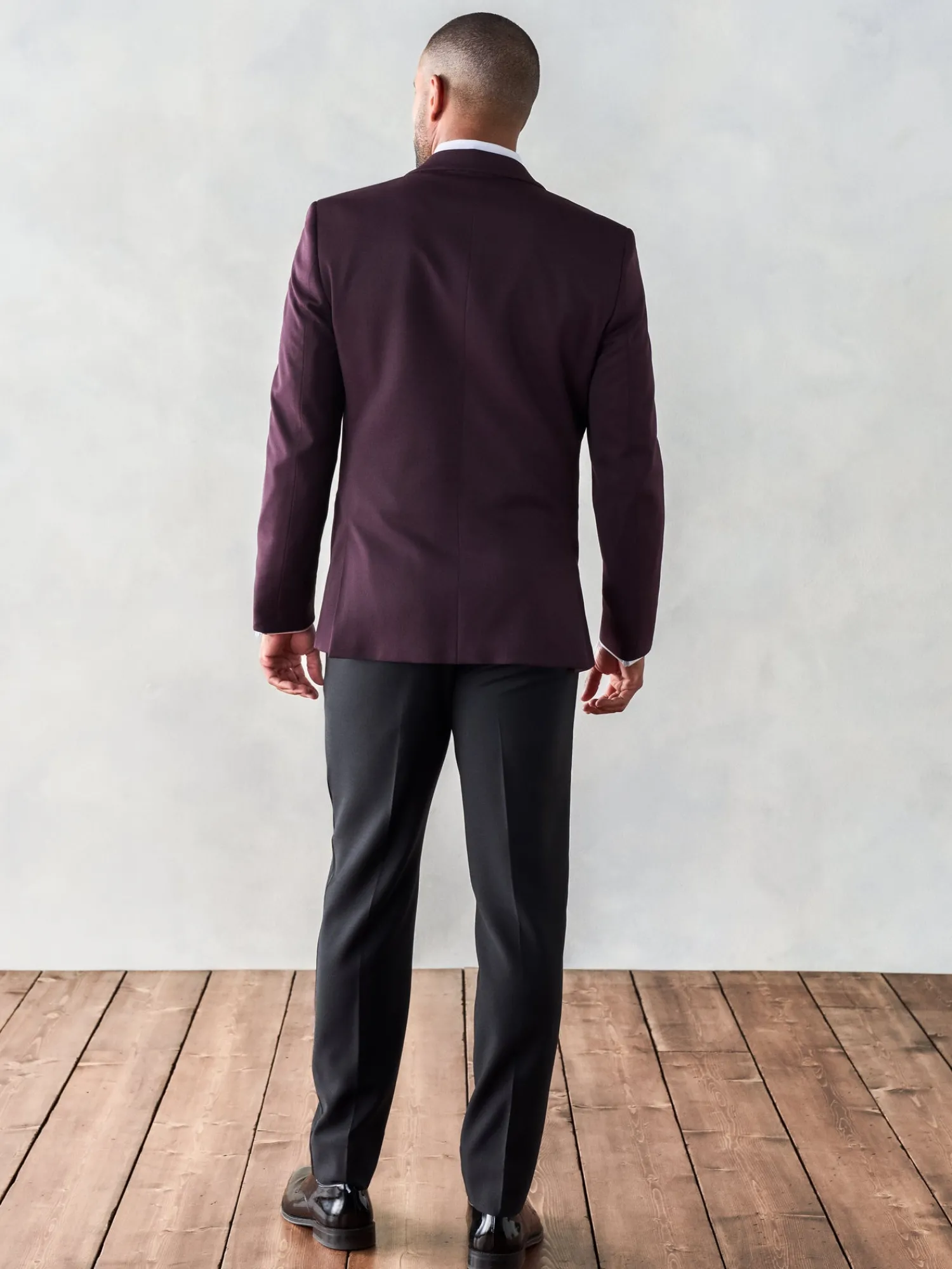 The Black Tux Suits & Tuxedos | Suits & Tuxedos*Plum Shawl Jacket Tuxedo