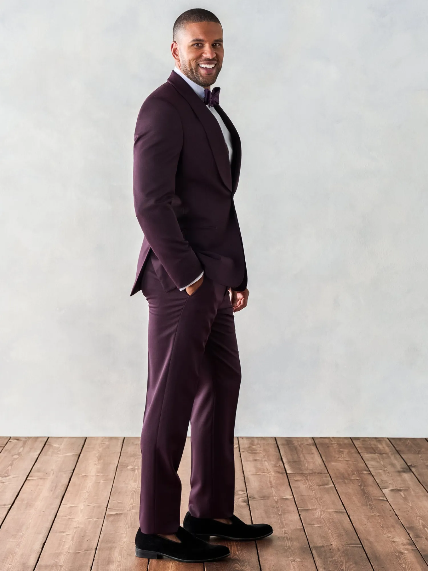 The Black Tux Suits & Tuxedos | Suits & Tuxedos*Plum Shawl Tuxedo