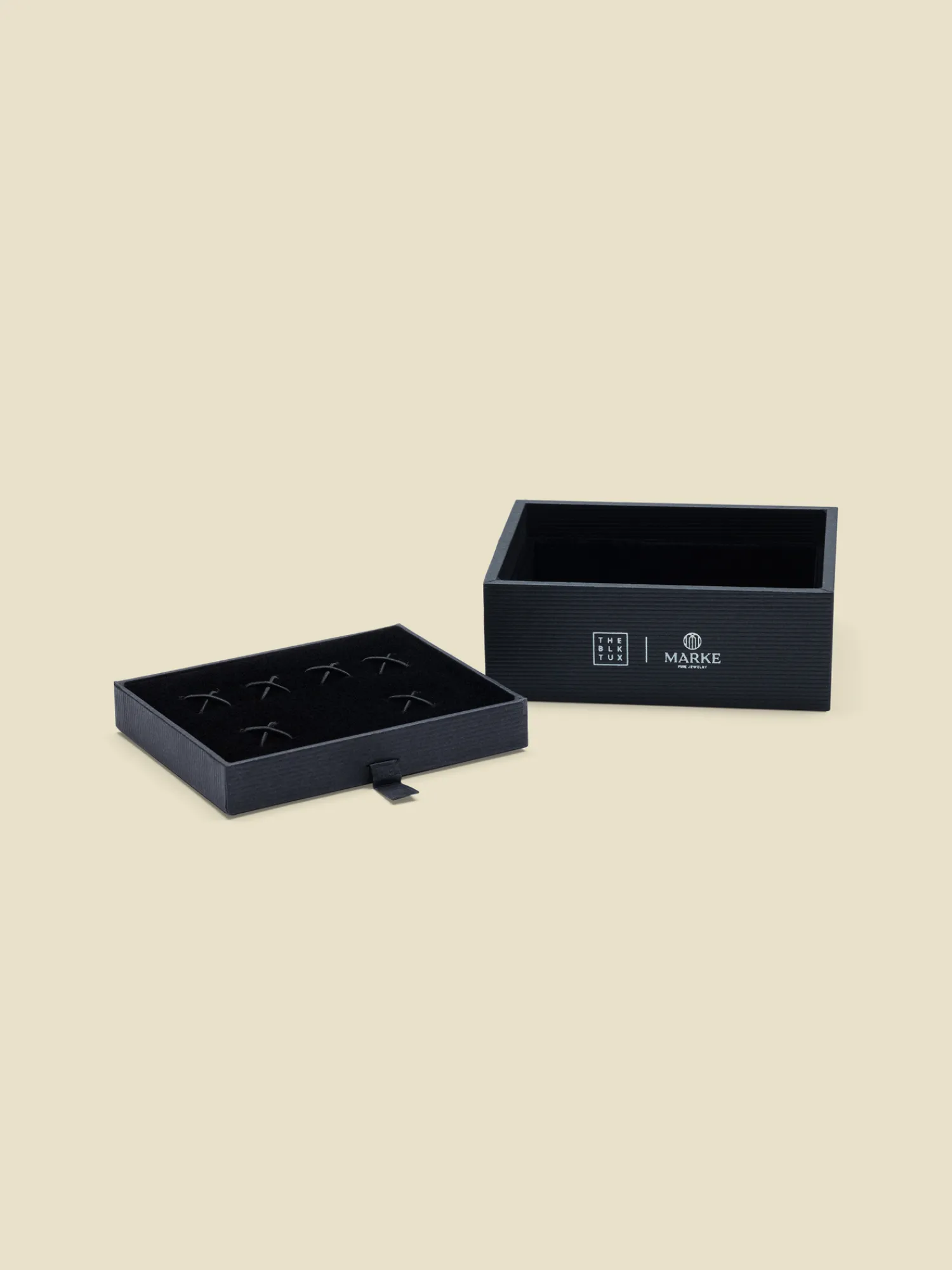 The Black Tux Accessories | Cufflinks & Studs*Round Mother of Pearl Cufflinks & Studs Set