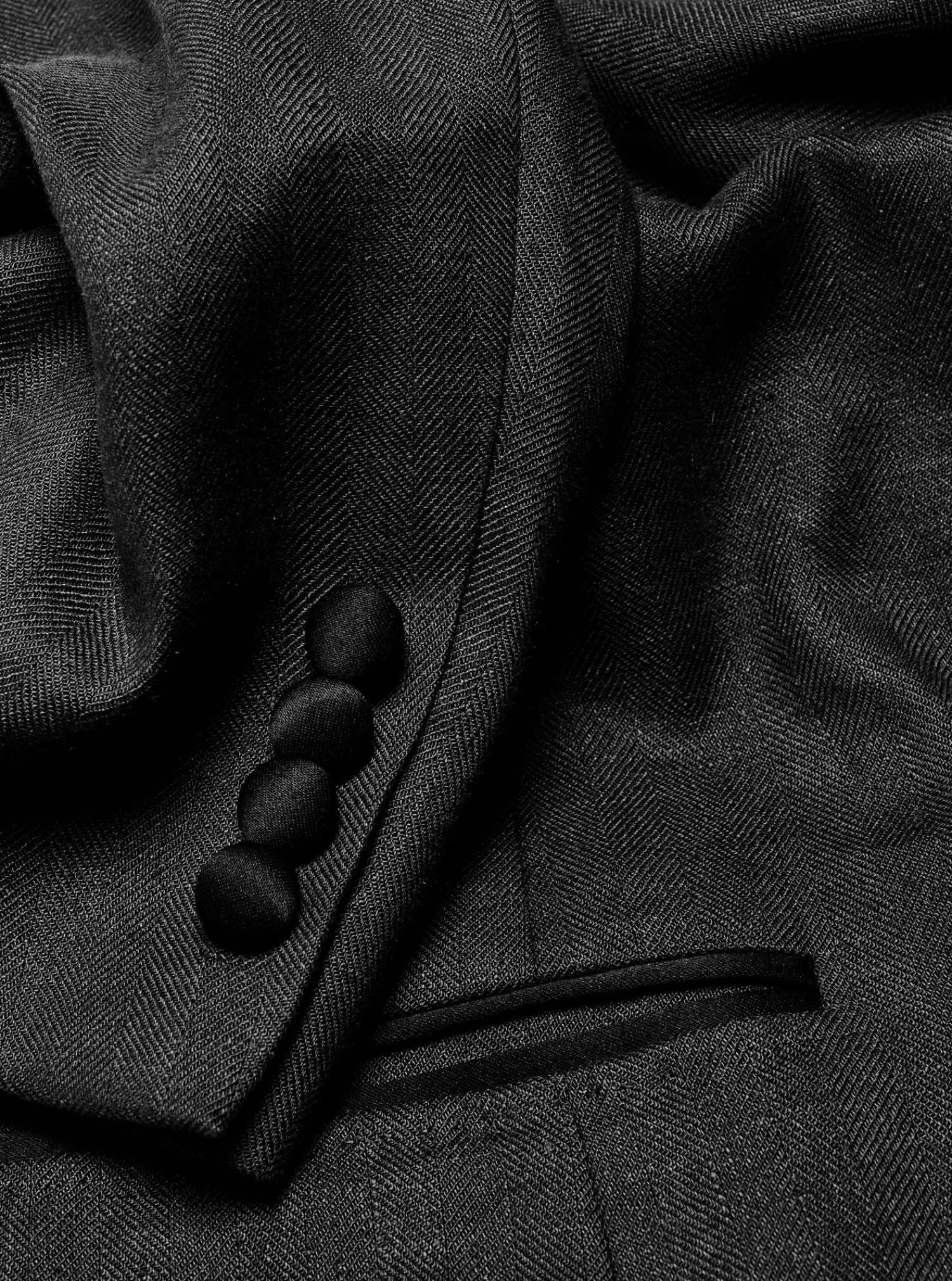 The Black Tux Suits & Tuxedos | Suits & Tuxedos*Shadow Black Linen Tuxedo