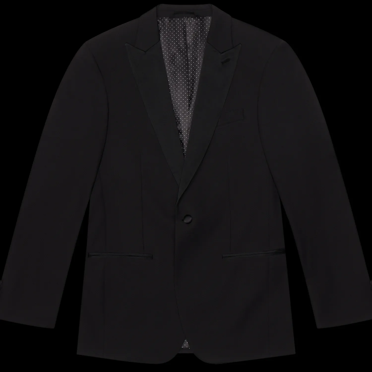 The Black Tux Suits & Tuxedos | Suits & Tuxedos*Stretch Wool Black Tuxedo