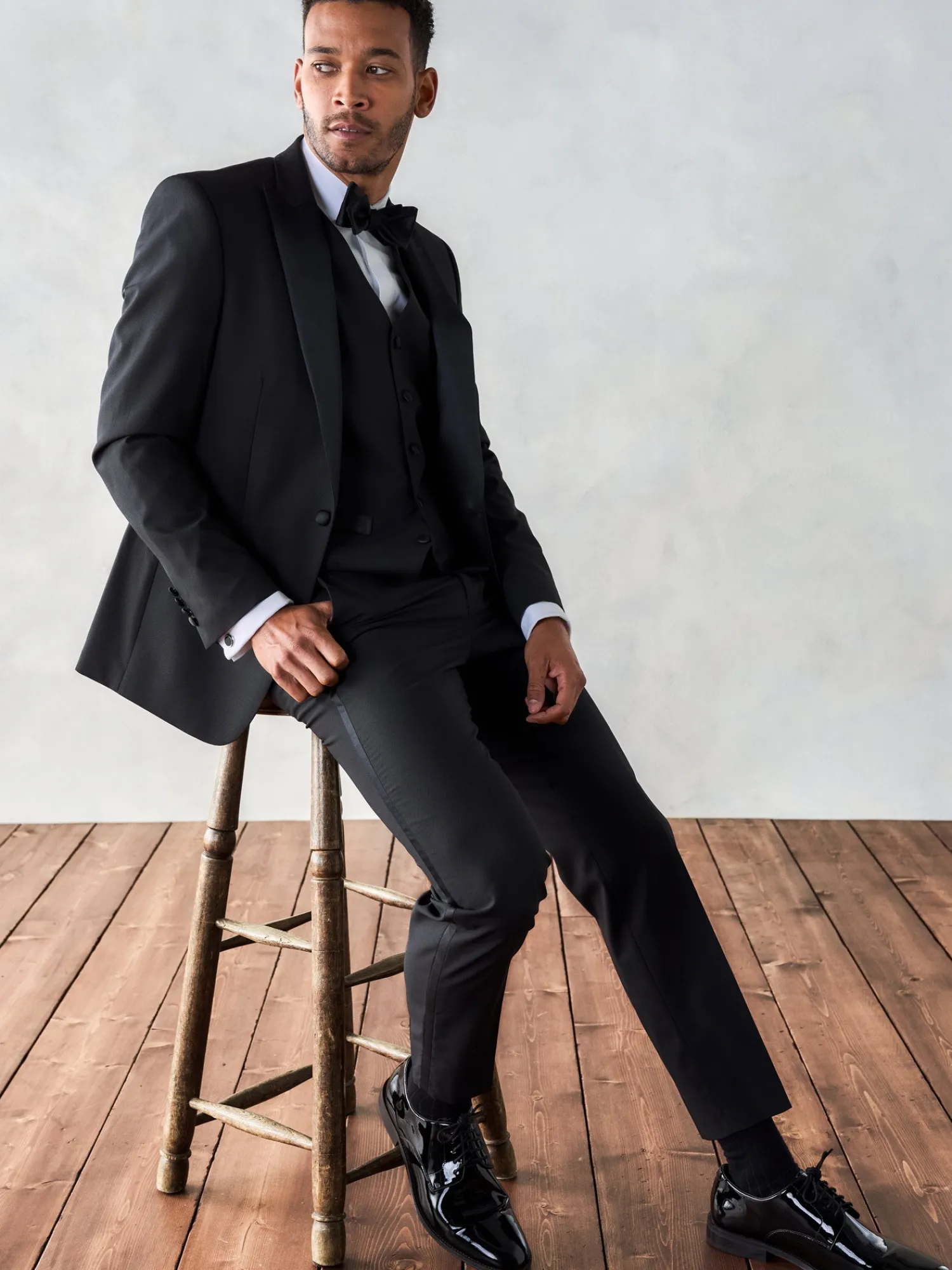 The Black Tux Suits & Tuxedos | Suits & Tuxedos*Stretch Wool Black Tuxedo