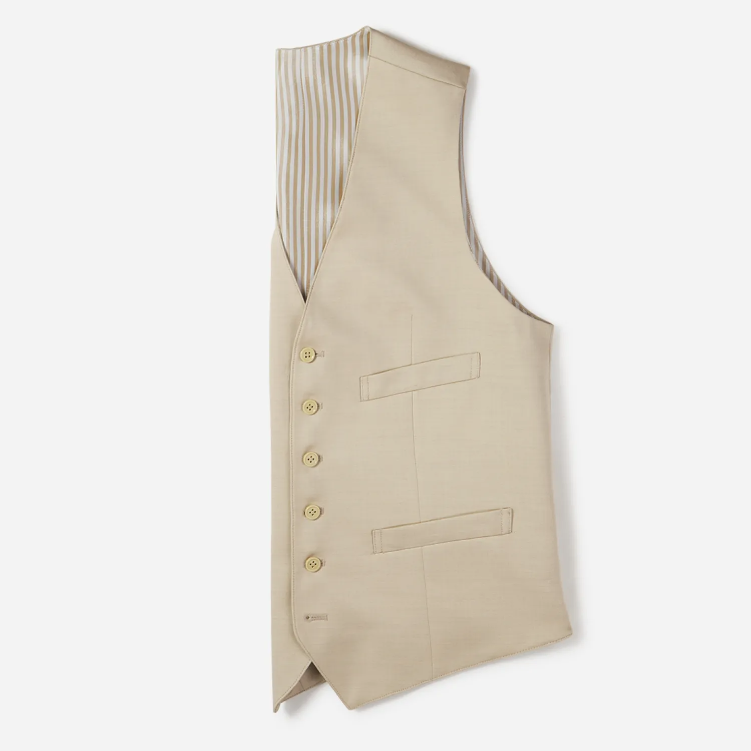 The Black Tux Vests*Tan Suit Vest